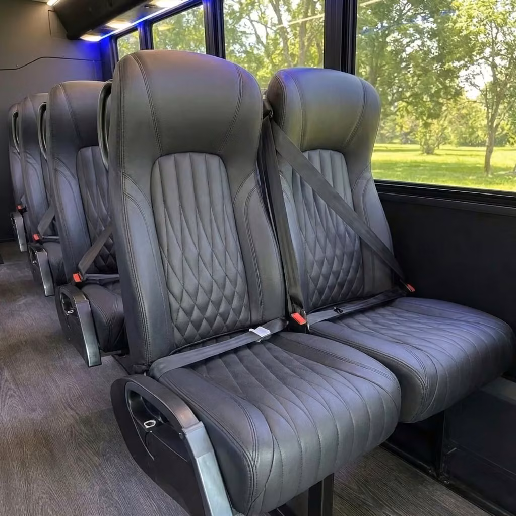 dunedin 20 passenger minibus high back seats