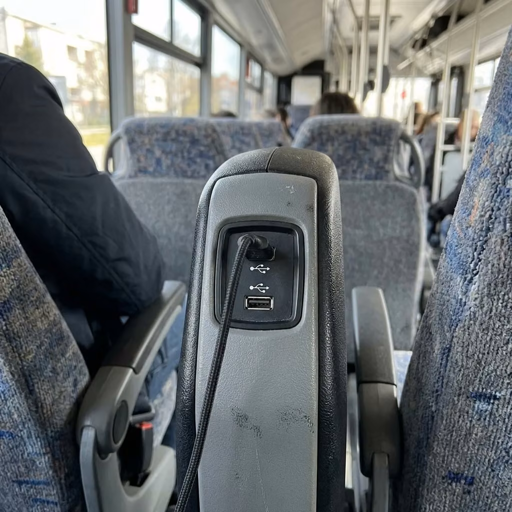 dunedin 28 passenger minibus usb charging