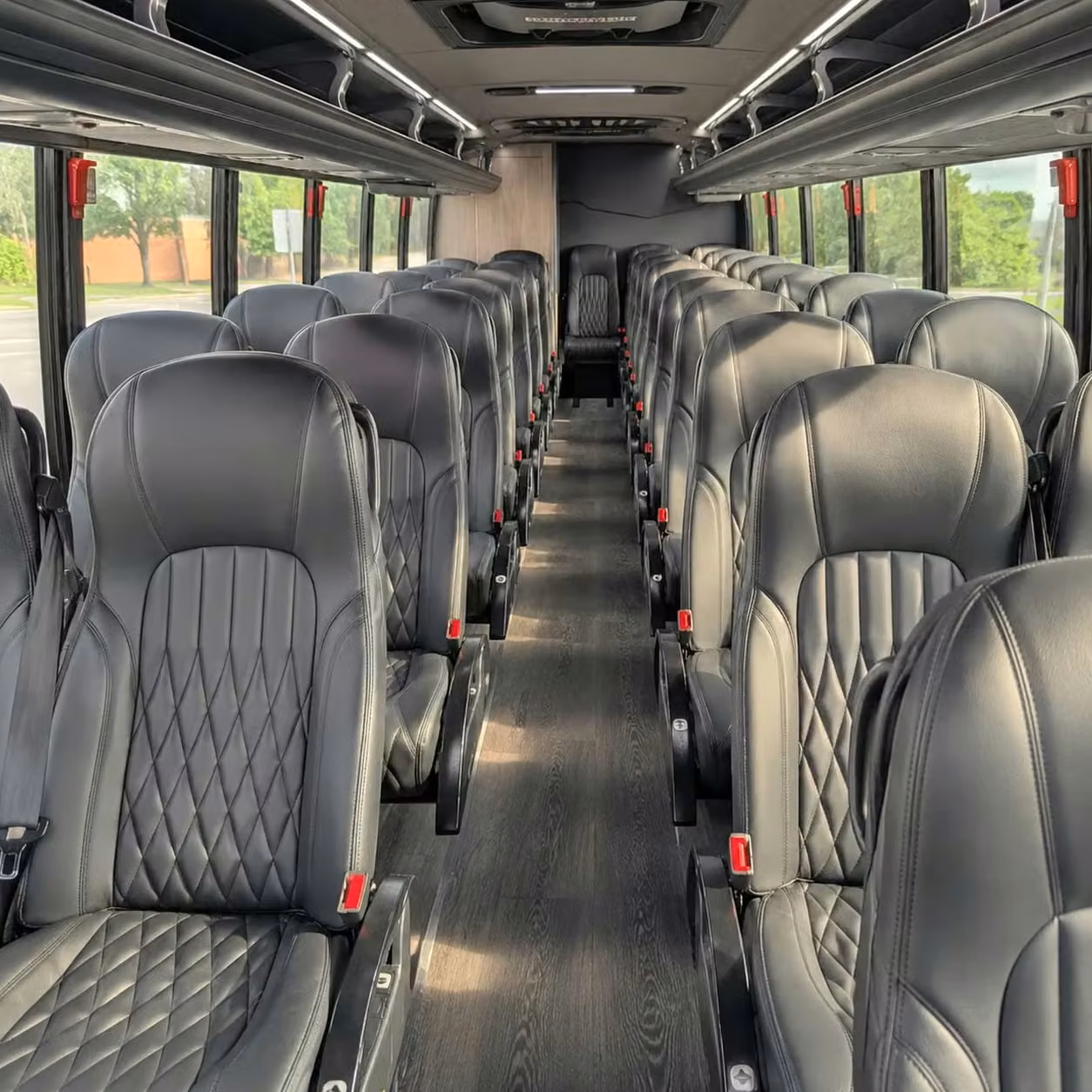 30 passenger minibus interior
